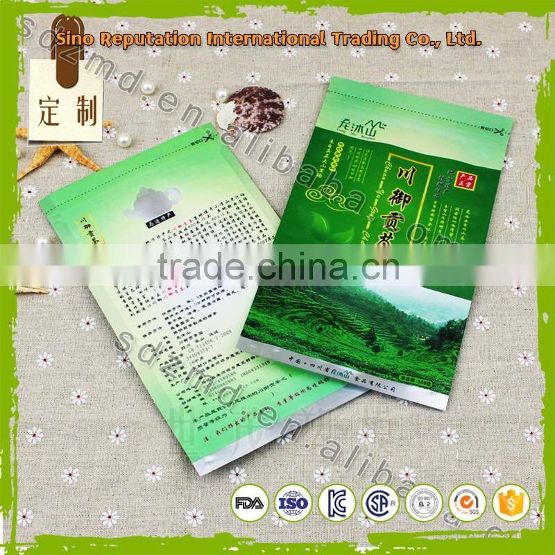 Customized printing aluminum foil pouch for tea
