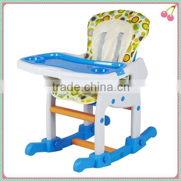 high quality 3 in 1 baby table chair plastic baby high chair