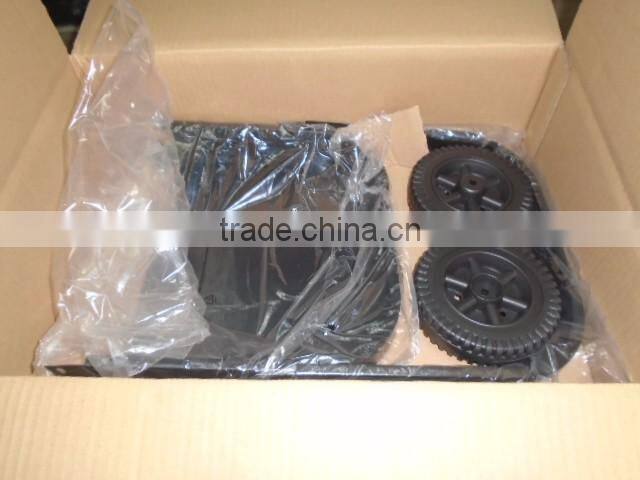 Outdoor trolley 2 burners gas BBQ grill