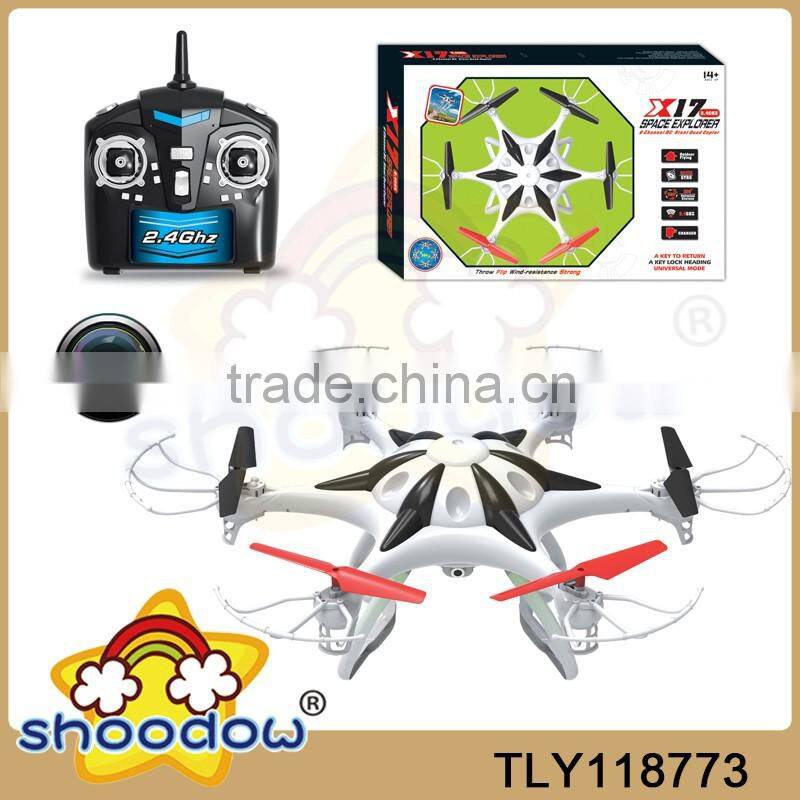 Remote Control Quadcopter Helicopter 2.4G 4-Axis Professional Drones With Camera