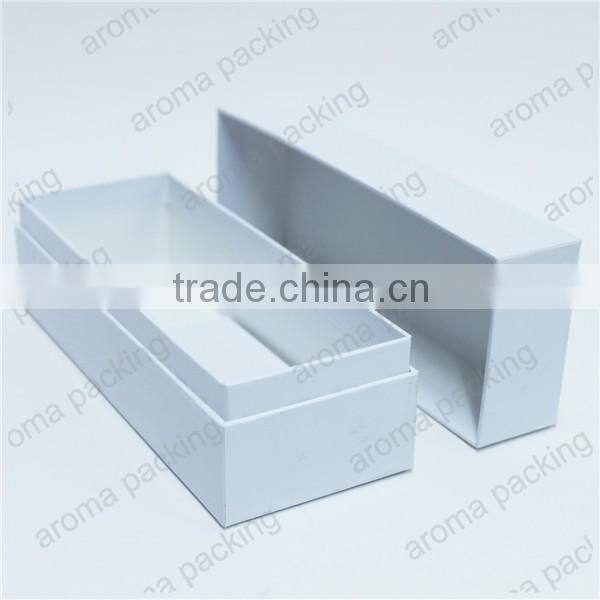 China professional manufacture thick cardboard box for packing, white gift box wholesale