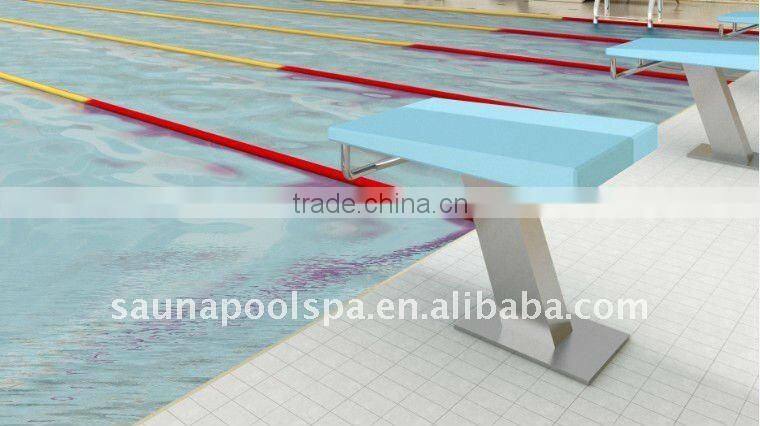 Chinese swimming starting block for swimming pool