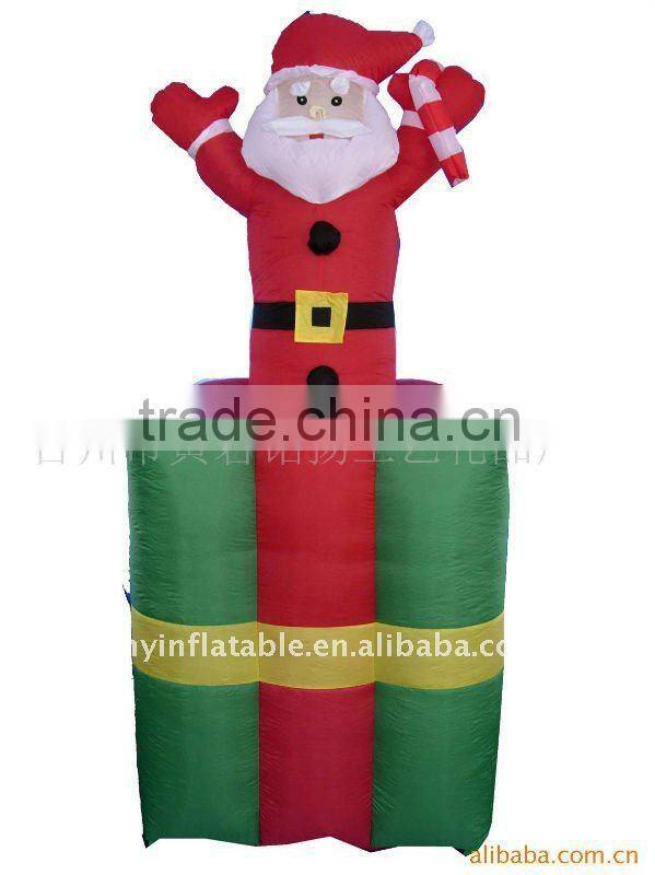 Inflatable gift parcel