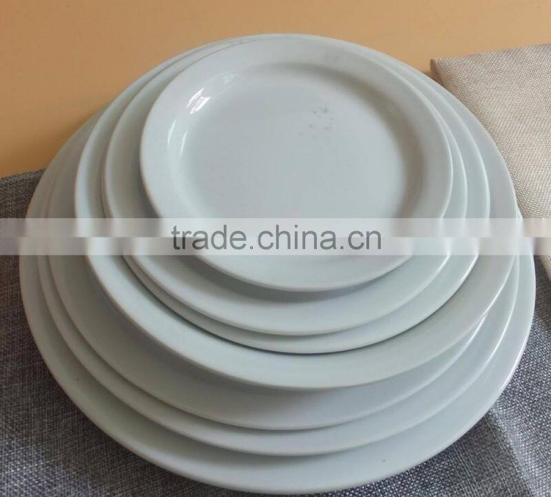 Wholesale restaurant dinner plates,ceramic plate dishes for restaurant DB001