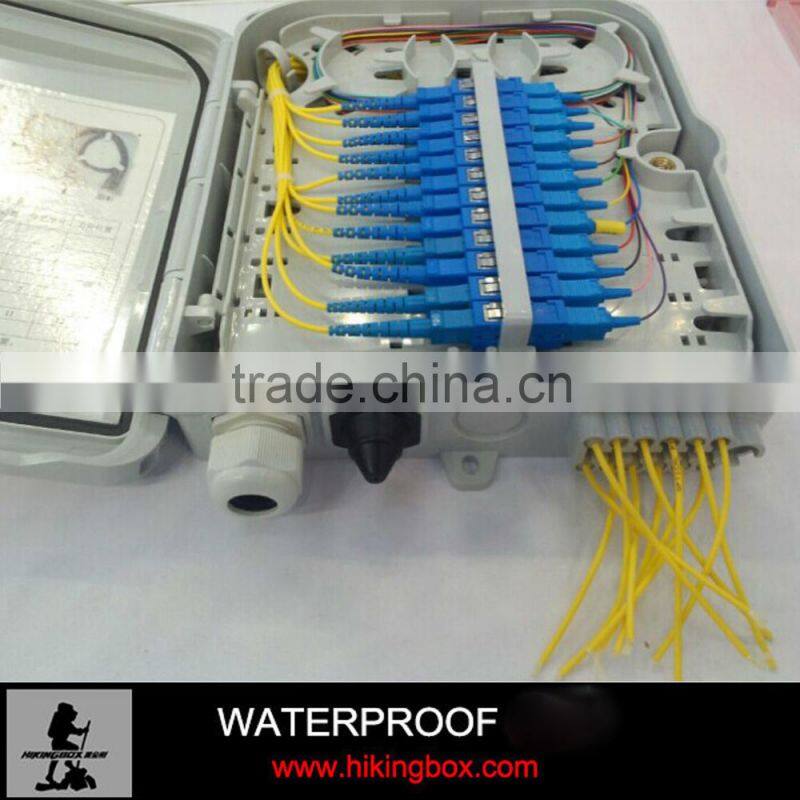 24 Core 2 IN 2 OUT FTTH Fiber Optic Terminal Box