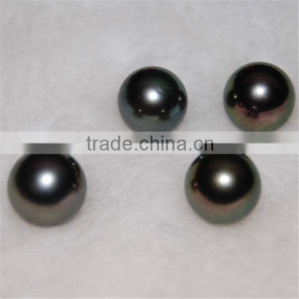 11-12mm peacock green tahiti pearls