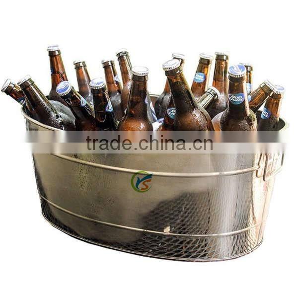 Oval Galvanized Steel Party Beverage Tub