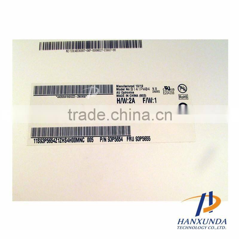 Original laptop led screen for Dell Latitude E6400 14.1 inch laptop screen replacement (HW:1A) B141PW04 V0