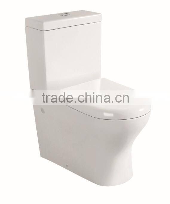 Ceramics two piece used portable toilets for sale DT6004