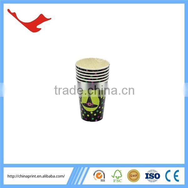010 disposable paper tea cup with handle