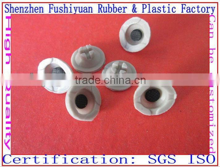 silicone button keypad with carbon ink/carbon pills keypad distance silicone tapered buttons