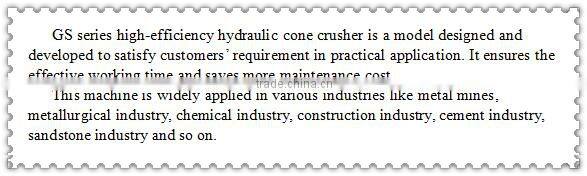 Cone crusher supplier provides crusher wear parts