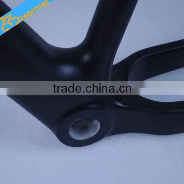 Light weight chinese carbon mtb frame,small size mtb carbon frame 26er black glossy mtb carbon frame on sale