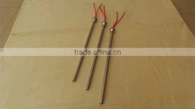 cartridge heater with internal thermocouple type K/J/E