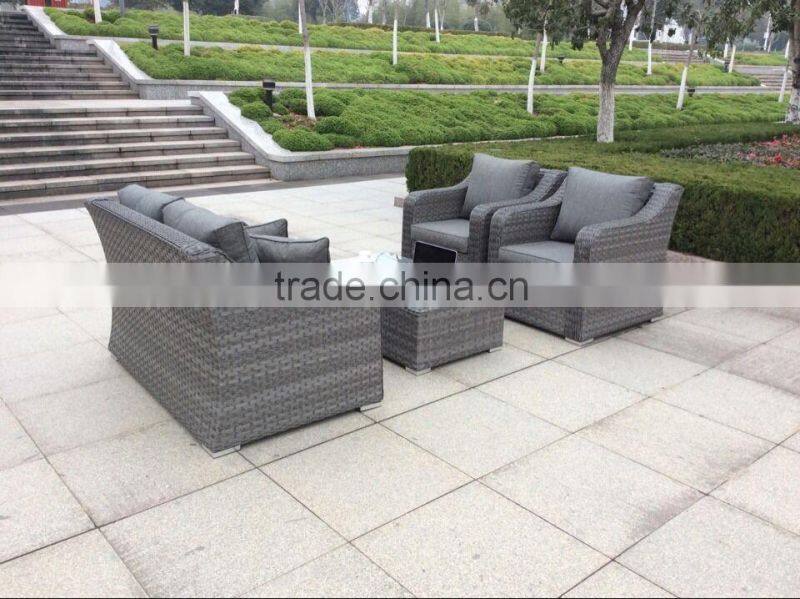 Wholesale Mordern High Quality All Weather Synthetic Rattan Outdoor Furniture Sofa Set