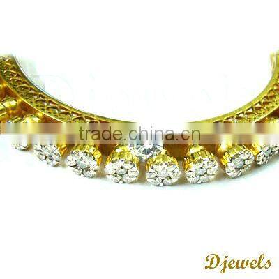 Ladies Diamond Bangles, Stylish Bangles, Diamond Jewelry