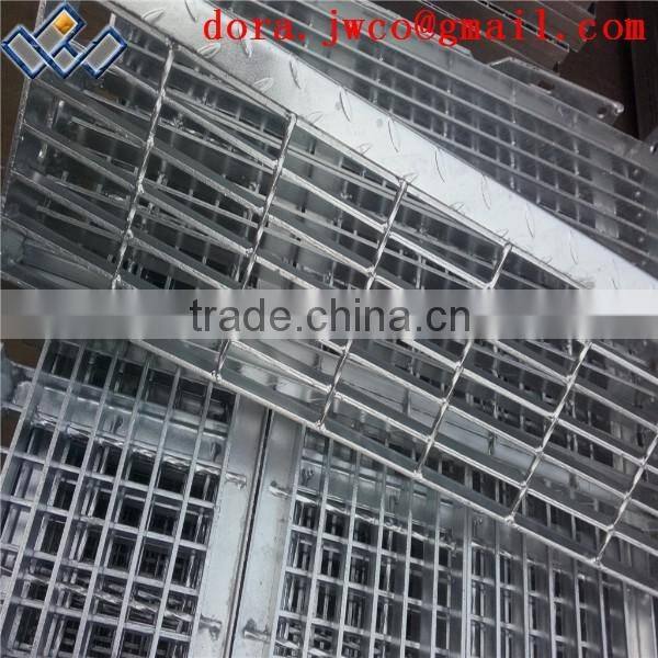 hot dip galvanized outdoor metal grate stair tread