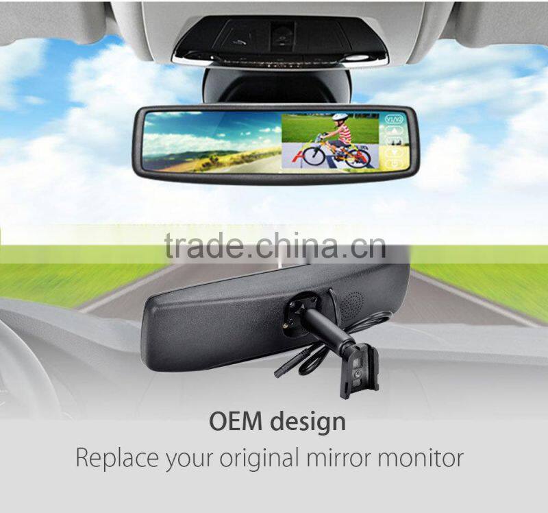 Full HD 4.3inch Car Rearview Mirror monitor