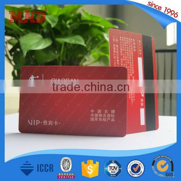 MDP160 CMYK Print Plastic Magnetic Stripe Loyalty Cards