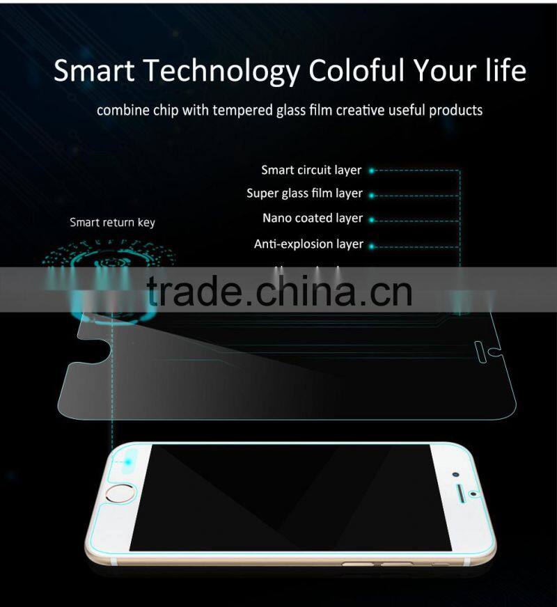 HUYSHE Smart Keys Smart Touch Tempered Glass Screen Protector For iphone 6/6 plus/7/7 plus