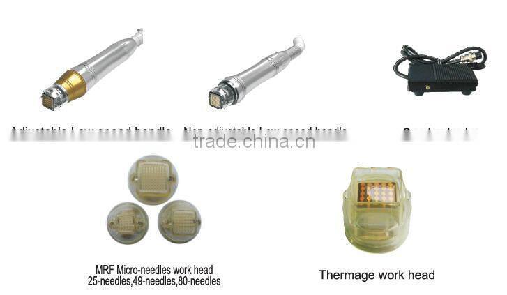 luxury wrinkle removal fractional rf laser/fractional rf microneedle