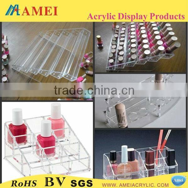 HOTTEST black acrylic cosmetic display stand