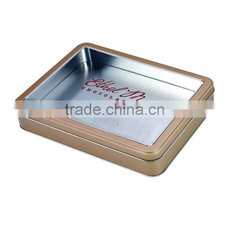 chocolate packaging tin box