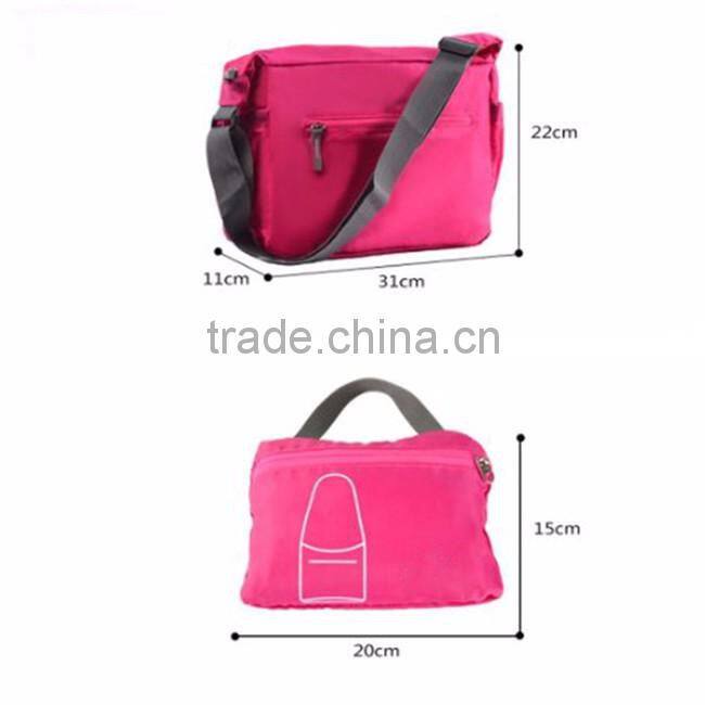New design high quality ripstop nylon foldable backpack