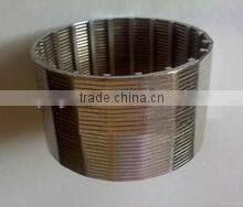wire wrapped screen/water well screen/johnson v wire water well screen