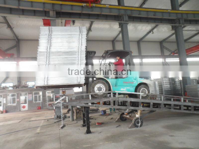 10T mobile hydraulic container yard ramp
