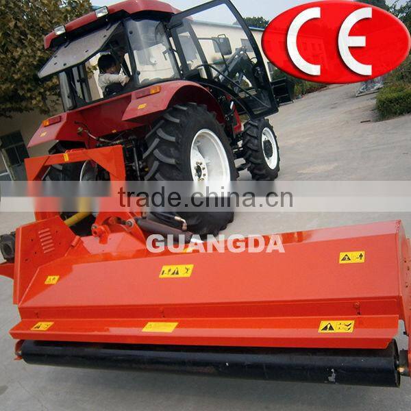 Side cutting 3 point flail mower