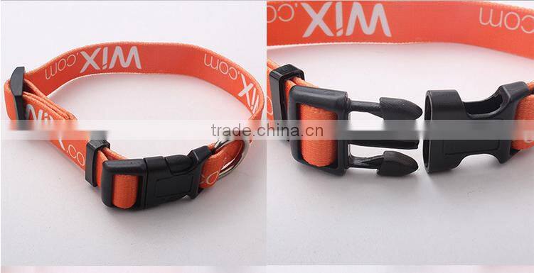 Direct factory printed pet dog collars and leashes