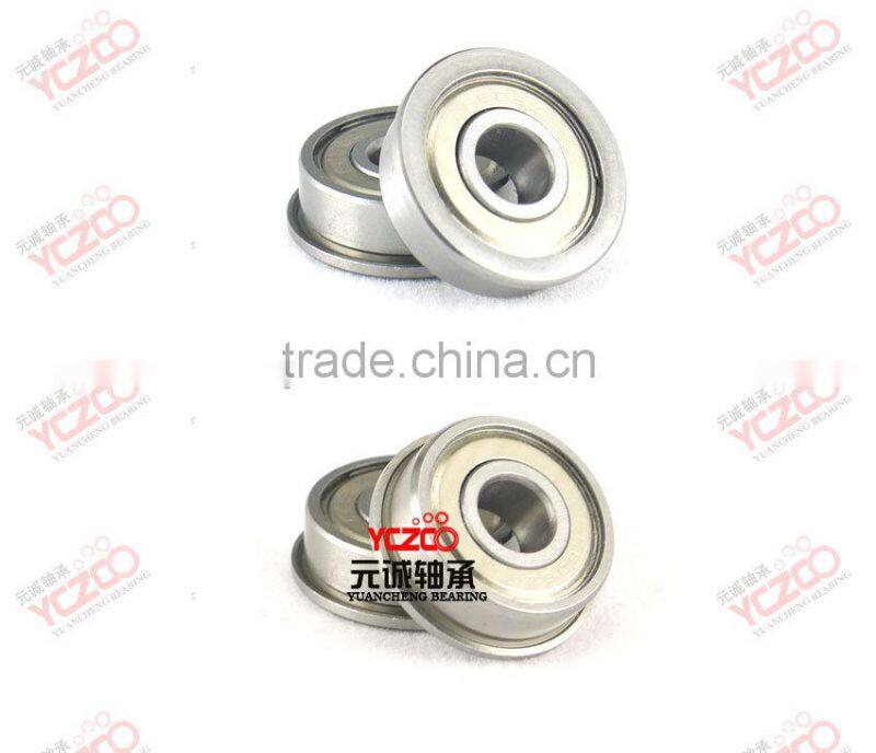 2014 hot sales high quality miniature Flange ball bearaings F606zz