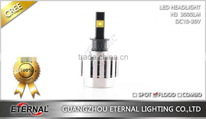 60W/pair universal size LED headlight kit H1 H3 H4 H7 H11 H13 9005 9006 880 D2S offroad car automotive motorcycle led bulb kit