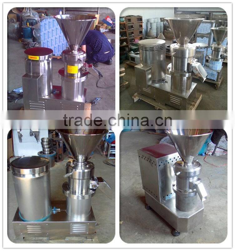 Guaranteed fashion butter machine/commercial peanut paste making machine/ginger garlic paste making machine
