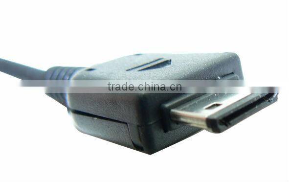 Stock bottom price for samsung car charger for 12~24V/1A retractable cable usb car charger for samsung A117/A127/A137/ A167/L760