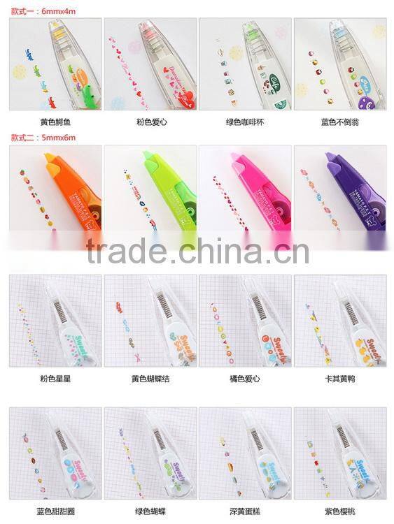 Cute Press Style Correction Tape Decoration Tape
