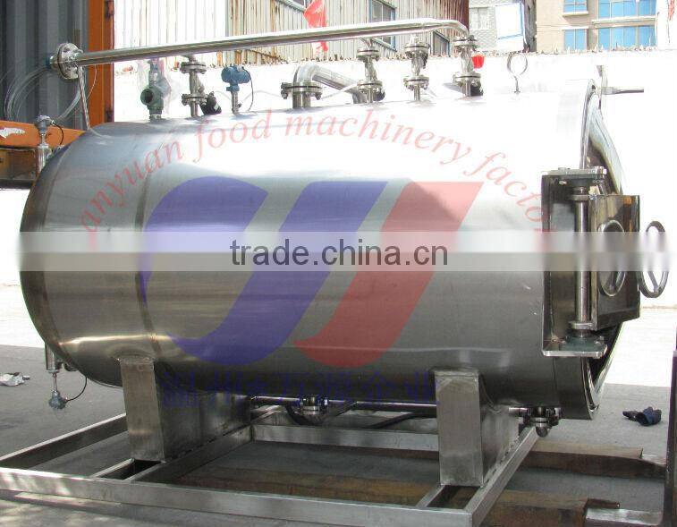 water immersion sterilizer retort for canned food