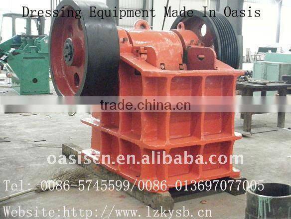 limestone jaw crushing machine