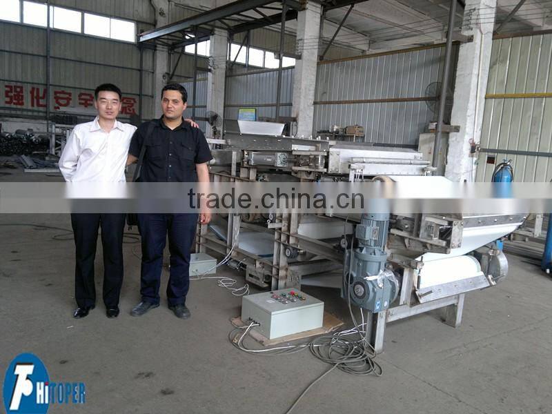 Alibaba golden supplier Vacuum belt filter press