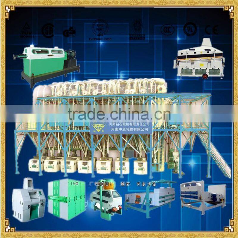 maize milling plant with100tons per 24 hours