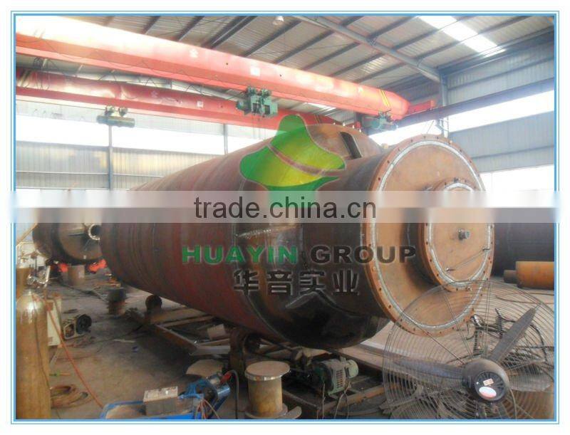 10 tons continuous hot selling waste tyre oil purification machine with best prices