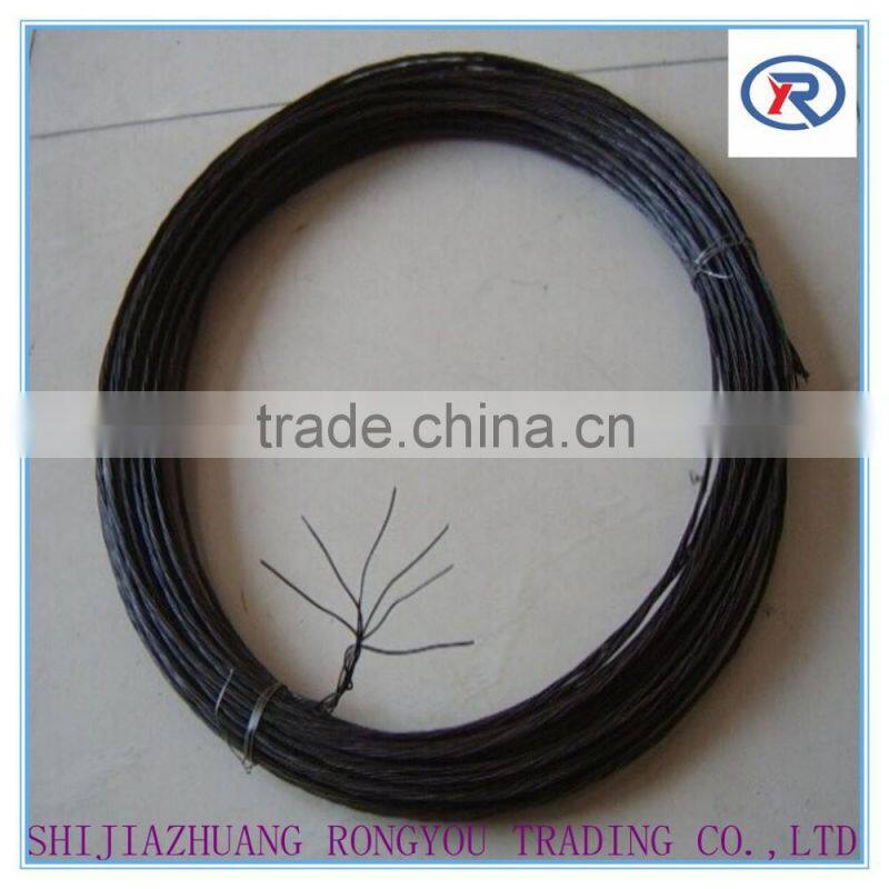 cheap black annealed twist wire In roll and double twisted black annealed wire