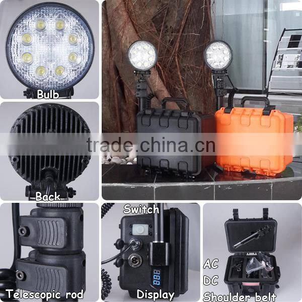 JGL Remote Area Lighting Systems 24w flood/spot remote work light