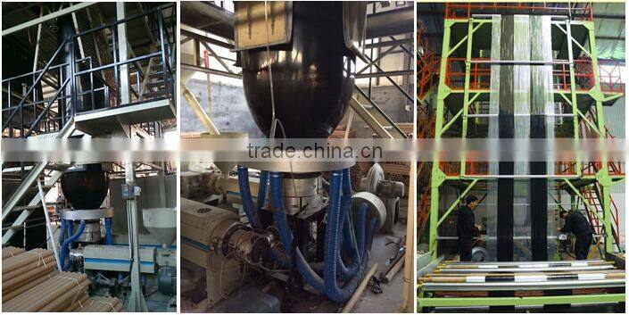 lldpe single layer agricultural mulch blowing film extruder