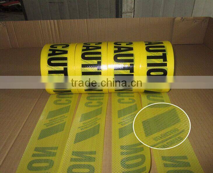 Safety PE plastic warning tape
