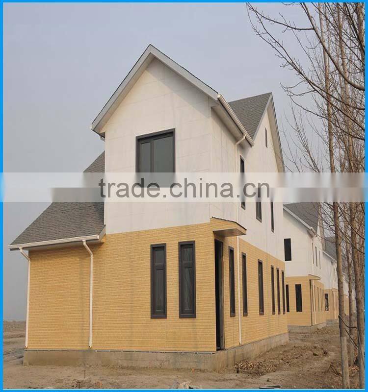 low cost china supplier prefabricated light steel frame house