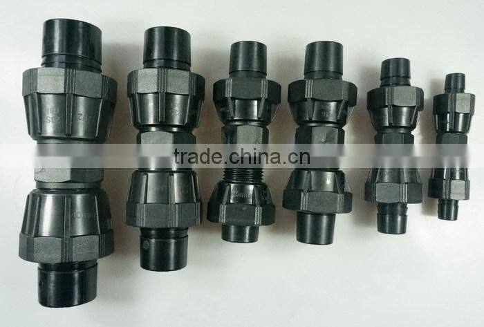 235 psi pp lockable fitting for HDPE LDPE PIPE