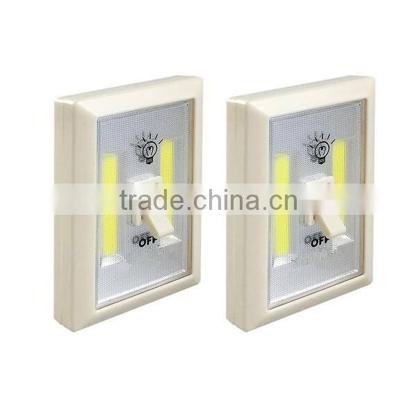 Household Portable Magnetic LED COB Wall Light With Velcro