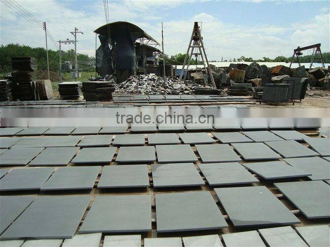 Grey basalt (Hainan basalt) honed for project